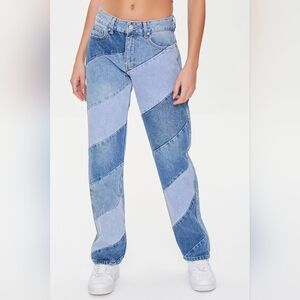 Pacsun - 90s Boyfriend Patchwork Jeans - 24